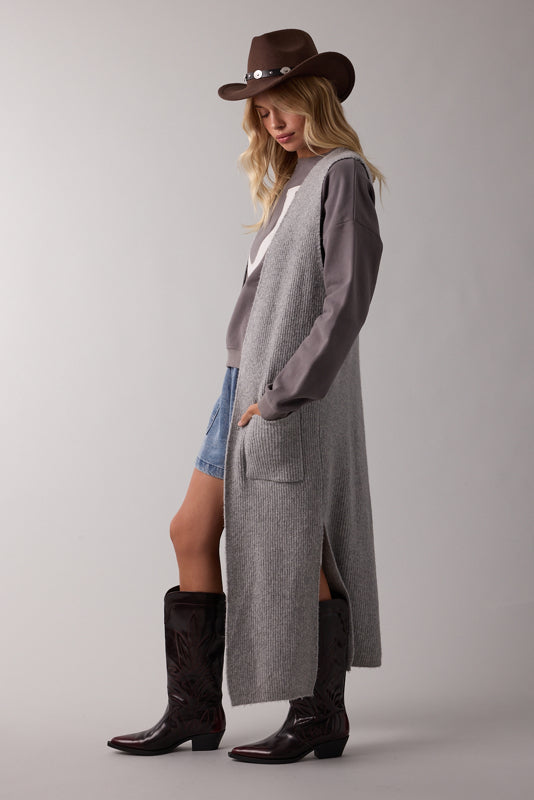 Duster Sweater Vest
