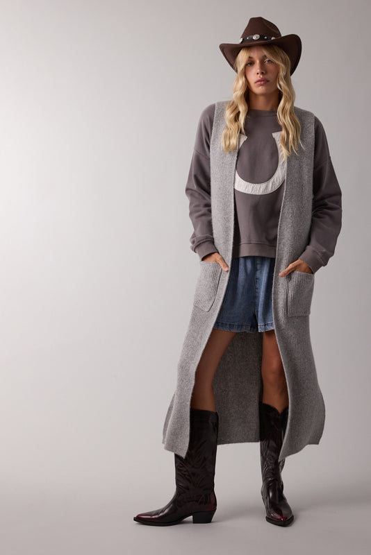 Duster Sweater Vest