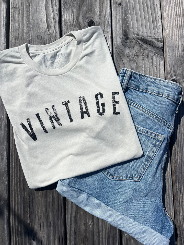 Cement Vintage Tee