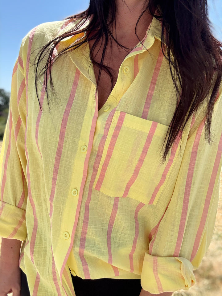 Amy Oversized Button Down