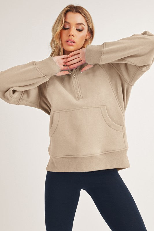 Lulu Half Zip Hoodie