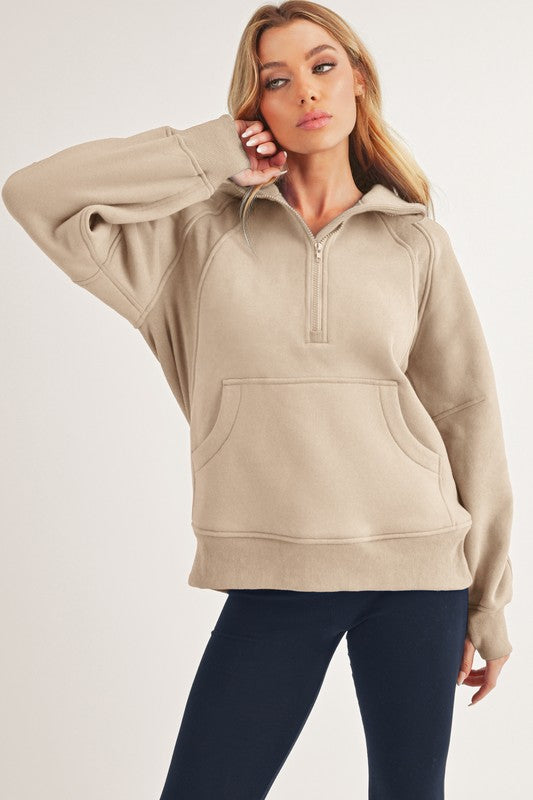 Lulu Half Zip Hoodie