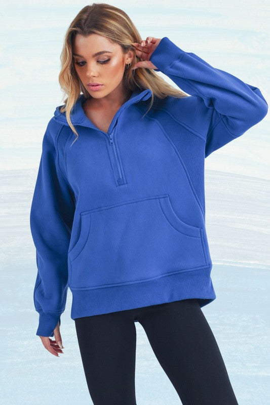 Lulu Half Zip Hoodie