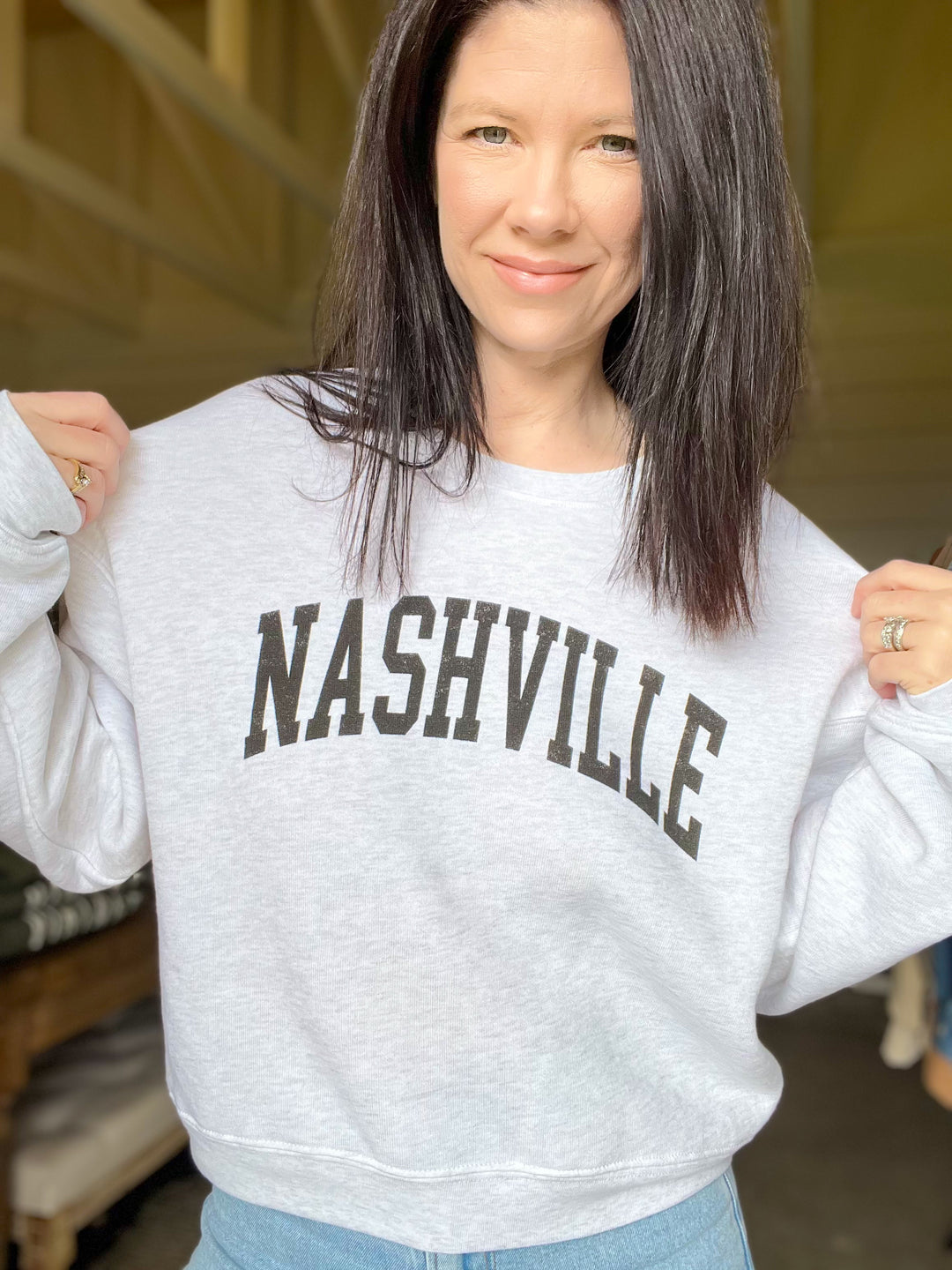 Nashville Cropped Sweatshirt