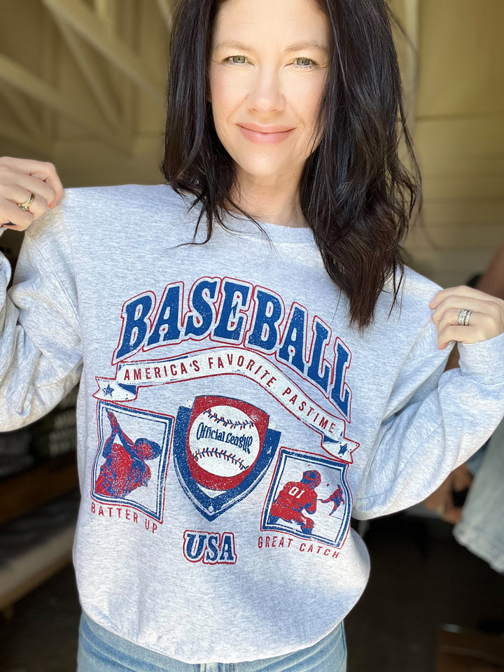 Vintage Baseball Sweatshirt