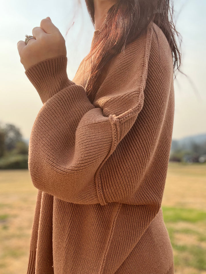 Grey Oversized Sweater