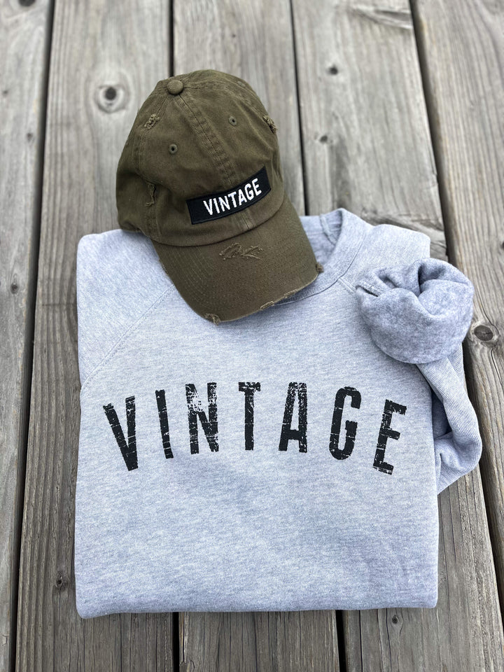 Grey Vintage Sweatshirt