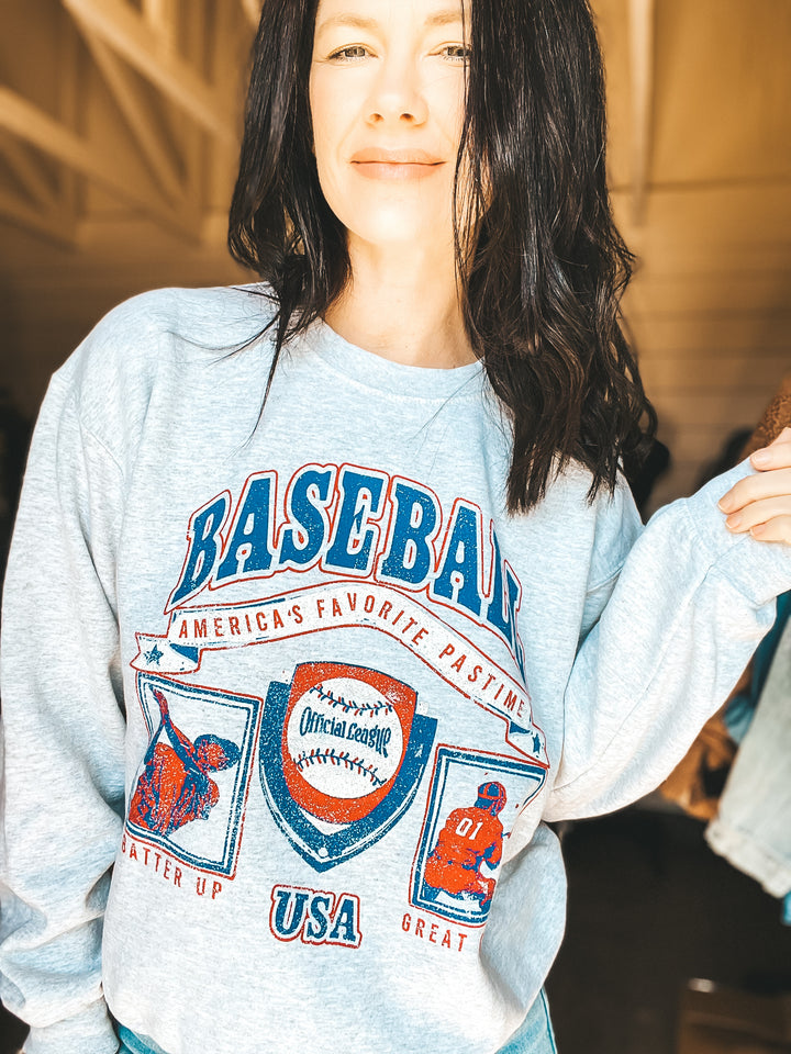 Vintage Baseball Sweatshirt