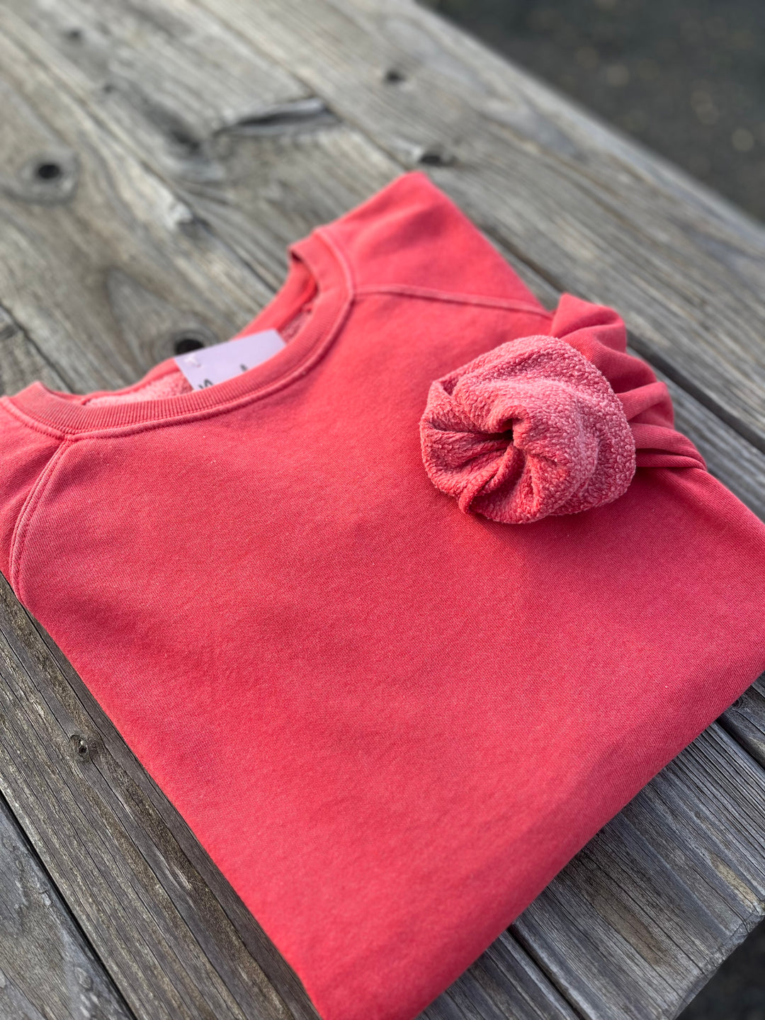 Red Hangout Pullover