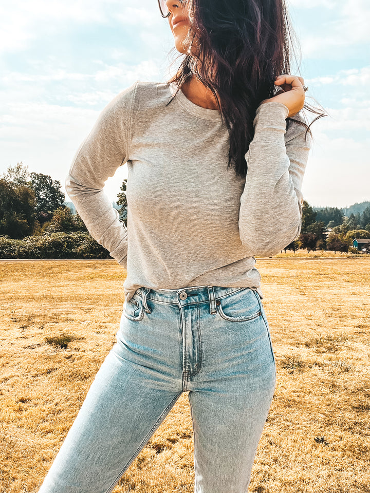 Stacy Top in Grey