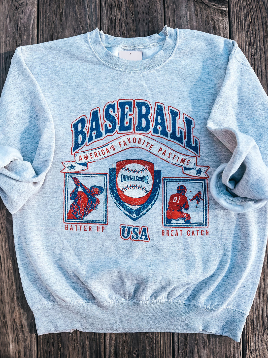 Vintage Baseball Sweatshirt