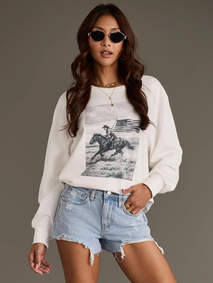 Patriotic Cowboy Sweatshirt