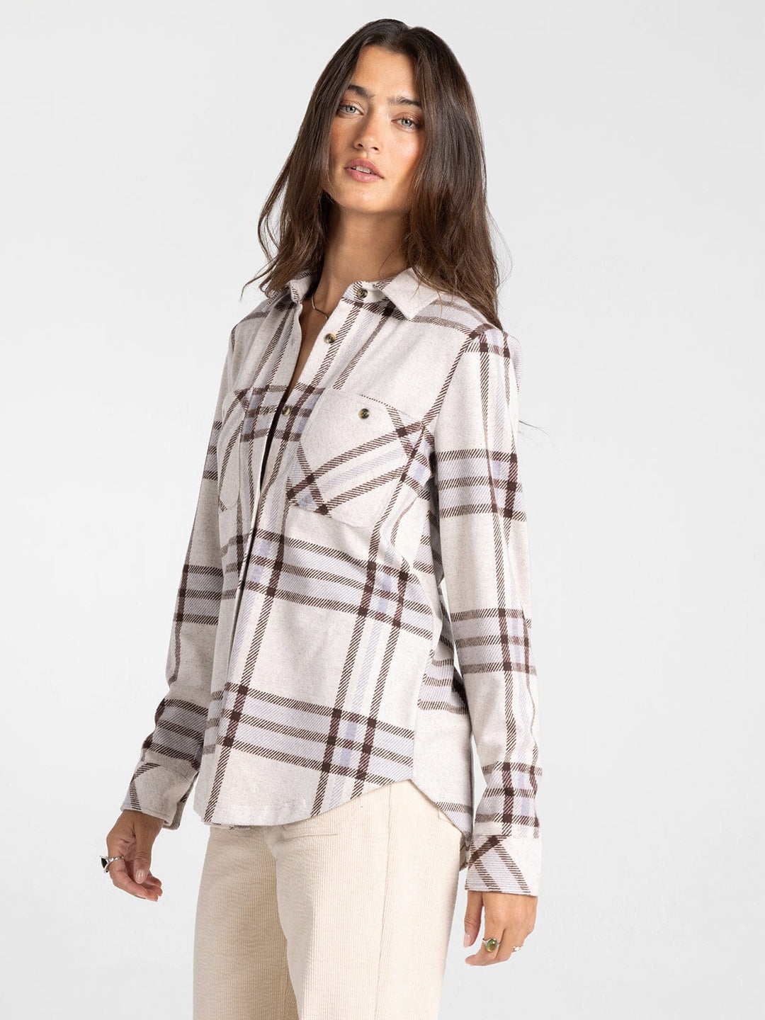Plaid Lewis Top