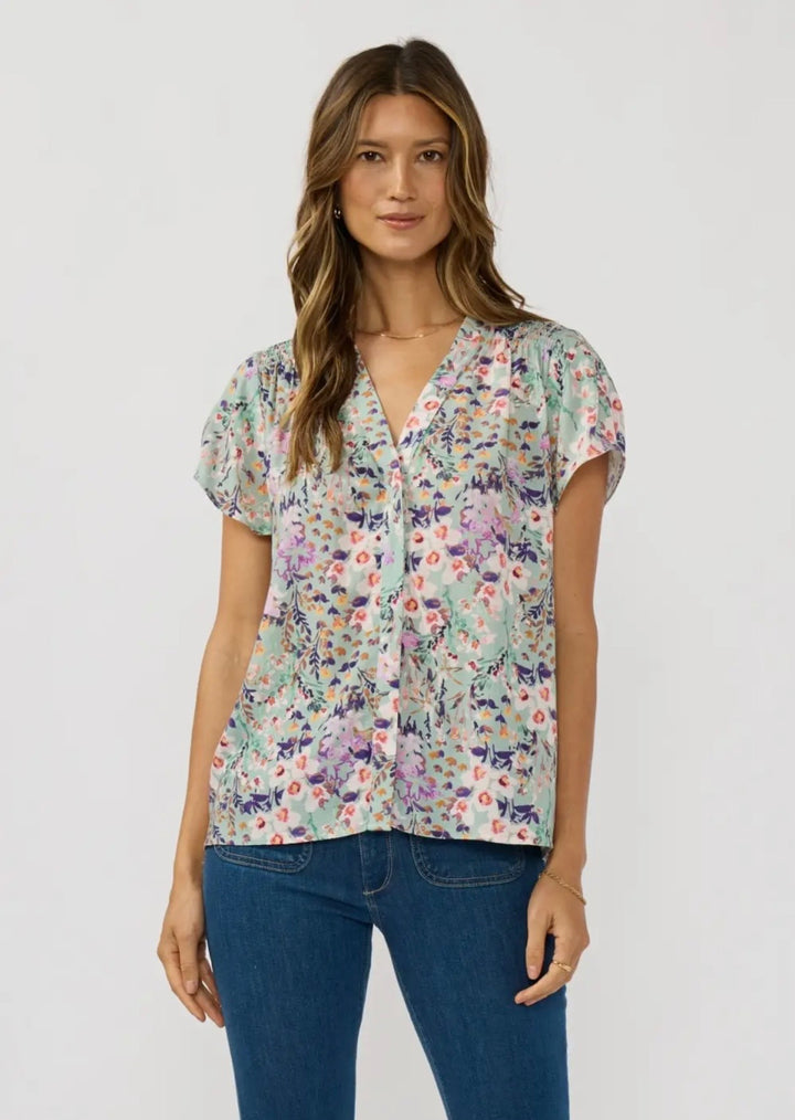 Flirty Floral Top