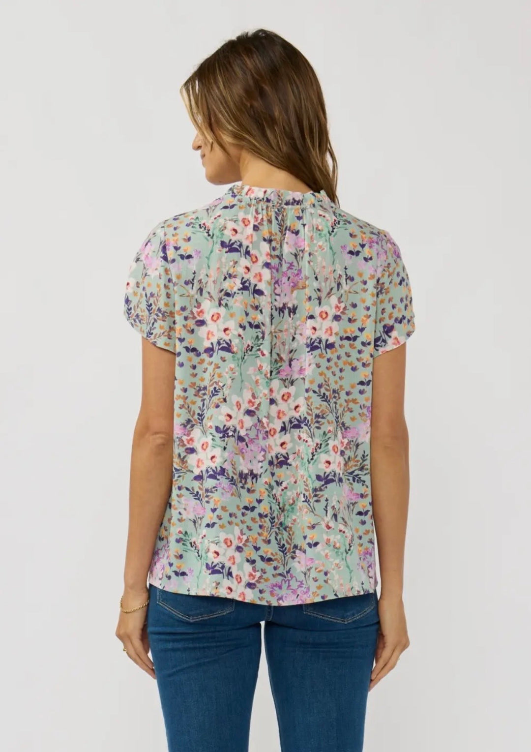 Flirty Floral Top
