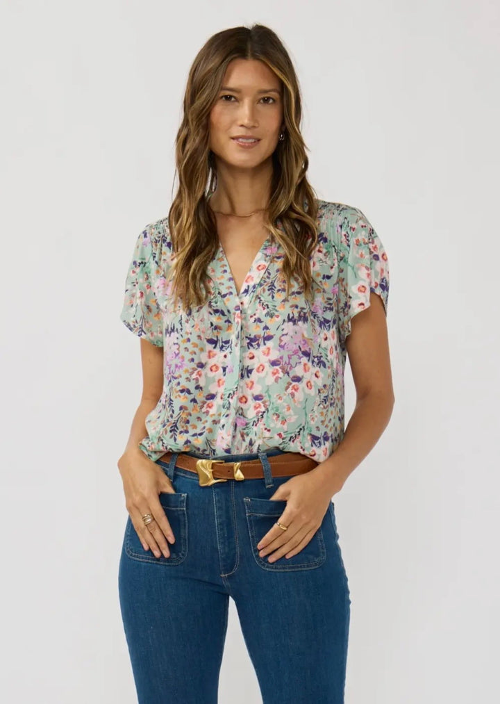 Flirty Floral Top