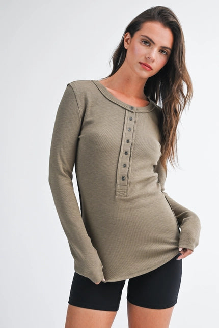 Mocha Henley