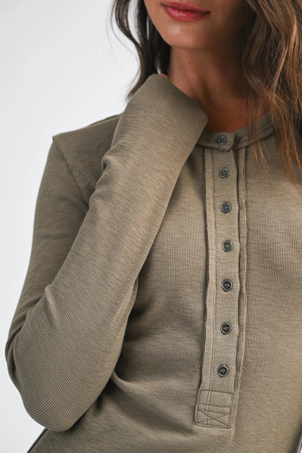 Mocha Henley