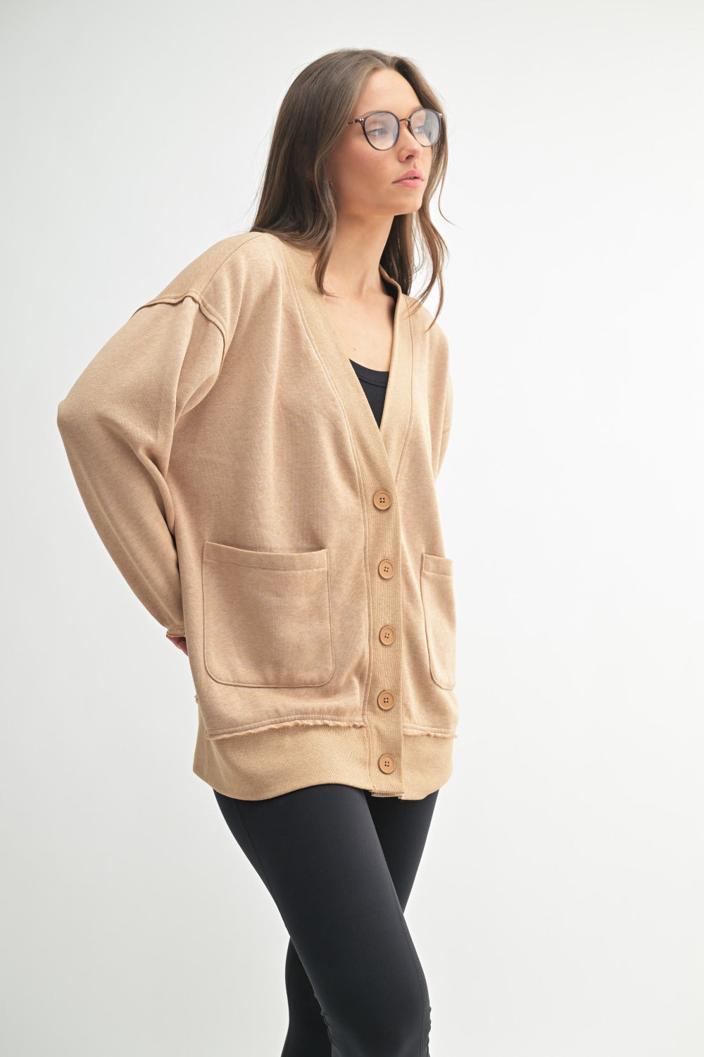 Rosa Fleece Cardigan
