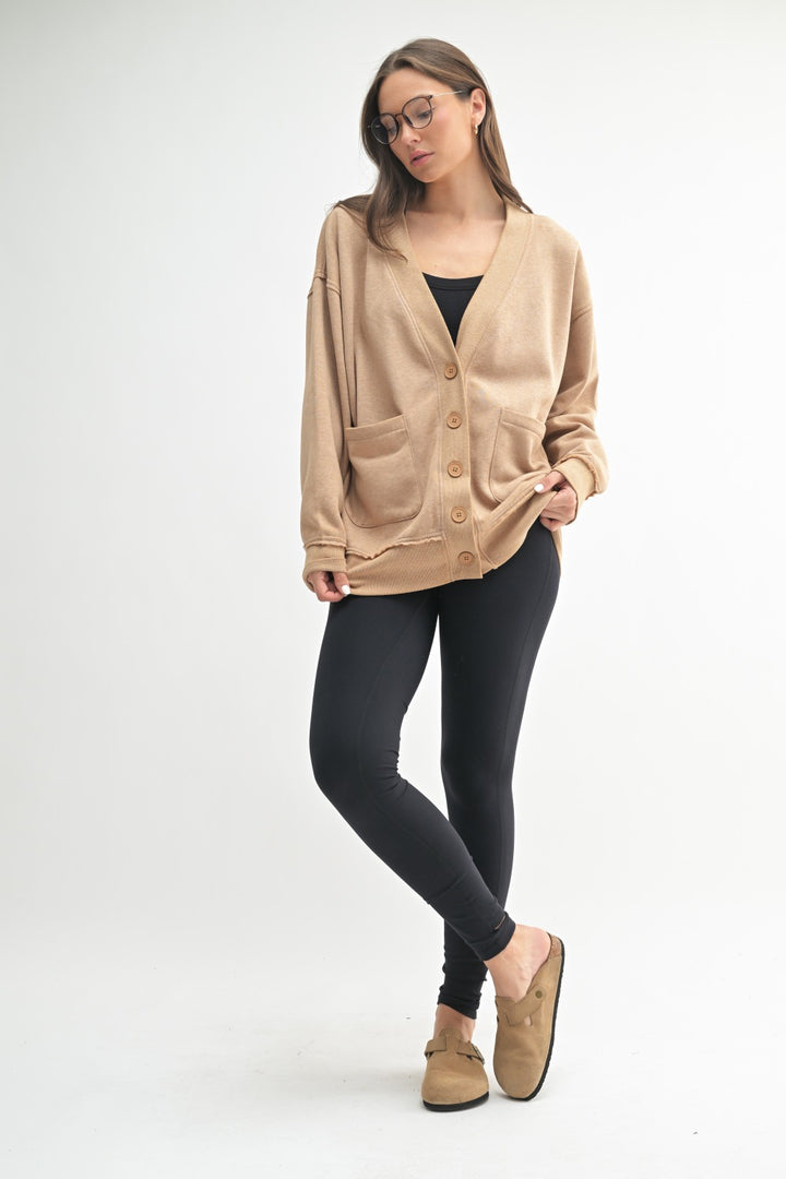 Rosa Fleece Cardigan