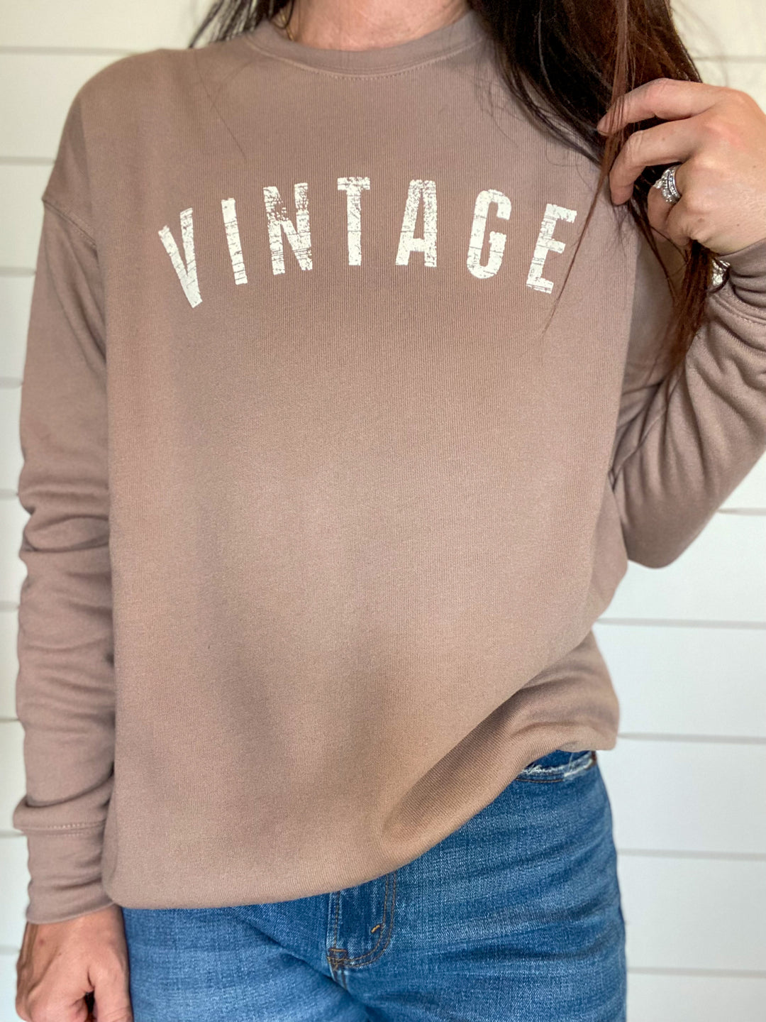 Tan Vintage Sweatshirt
