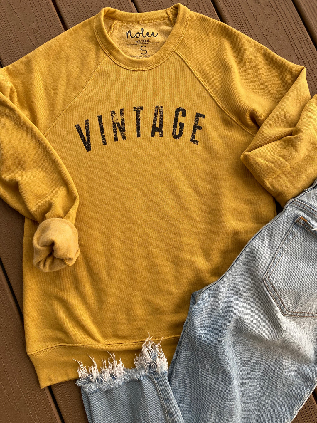 Mustard Vintage Sweatshirt